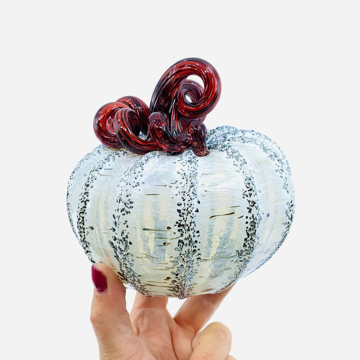 Daily Pumpkin 2106 Holiday Squat Gabby Luke Adams Glass Blowing Studio 