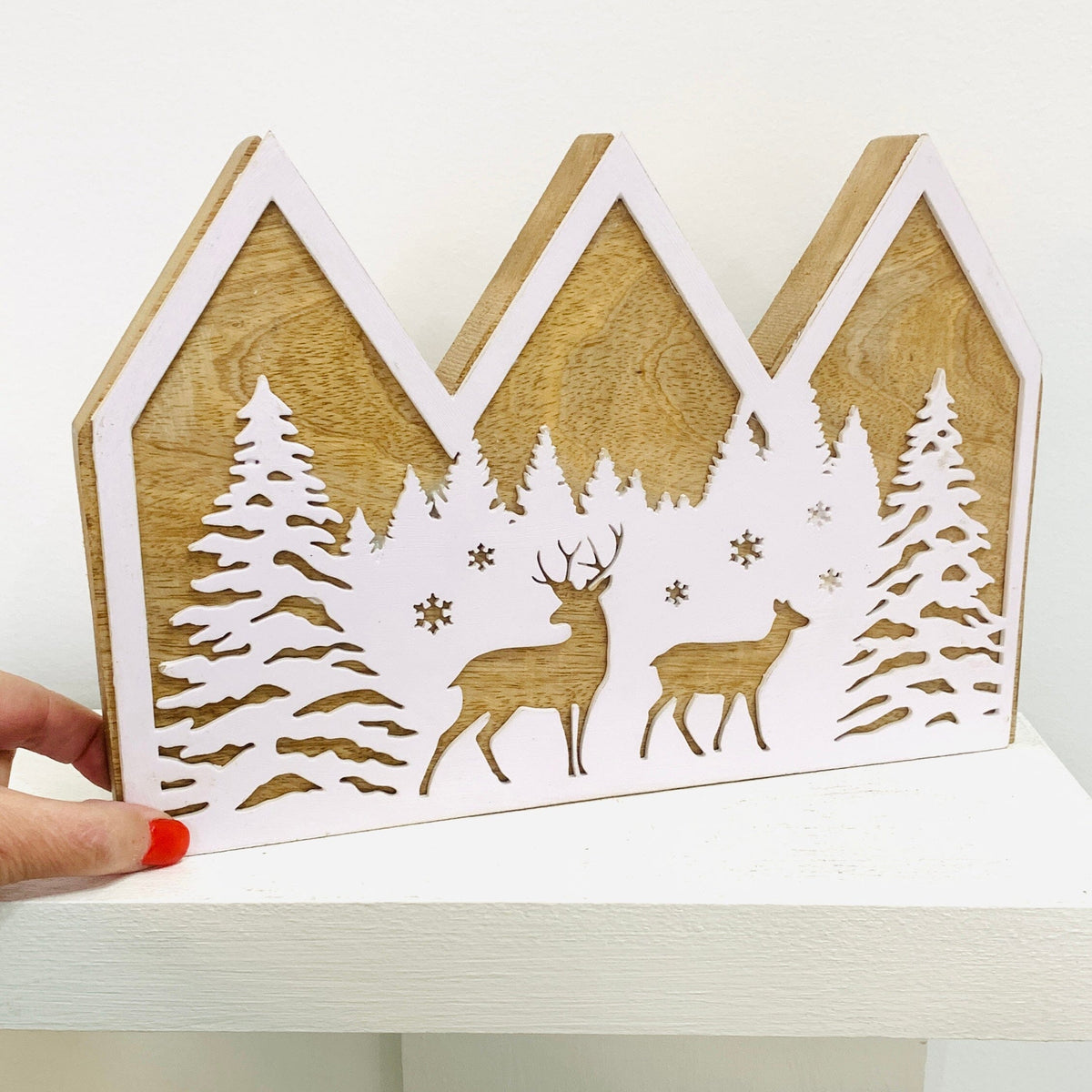 Wooden Woodland Landscape Décor Oak Street 