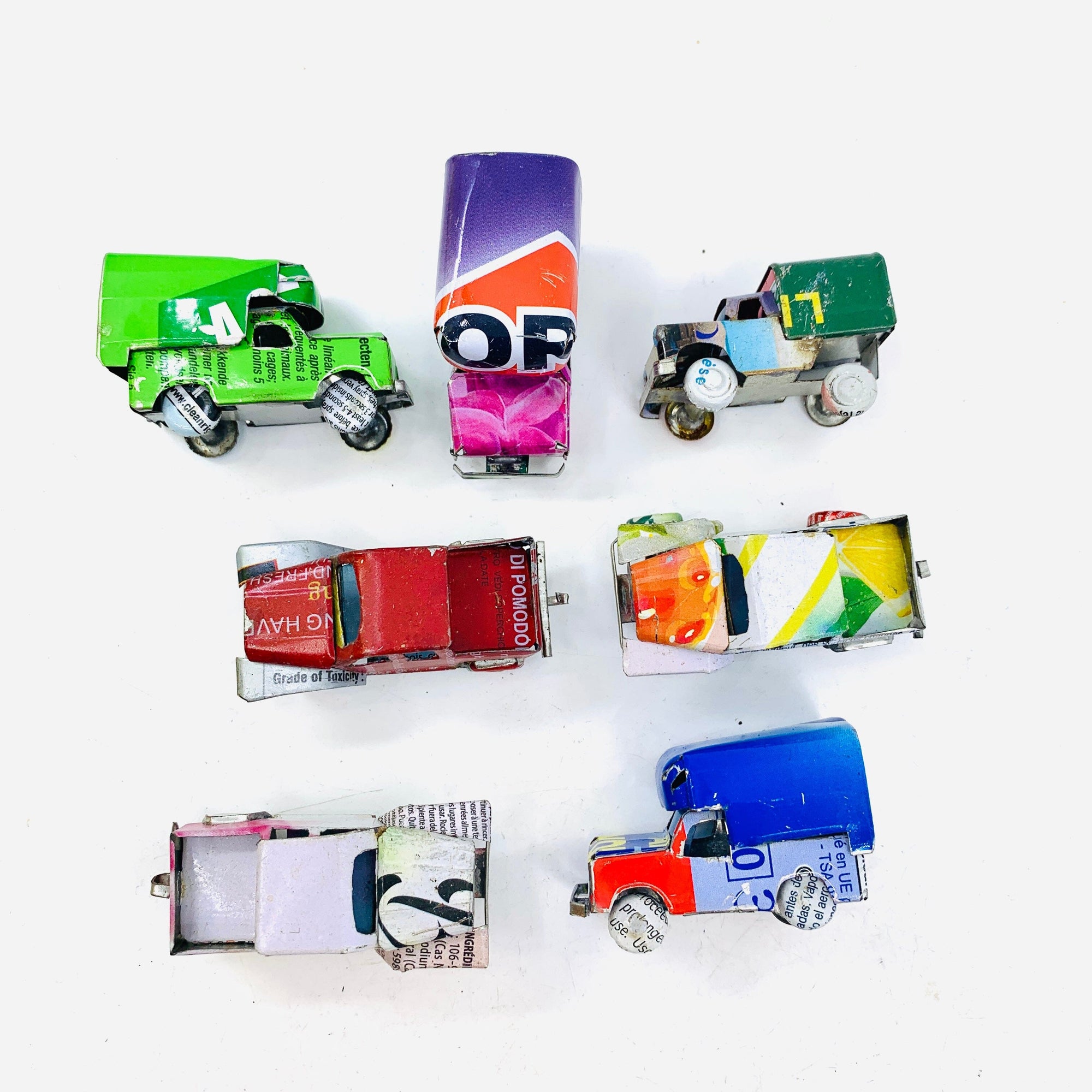 Tiny Tin Vehicles - Truck Miniature East Africa Co. 