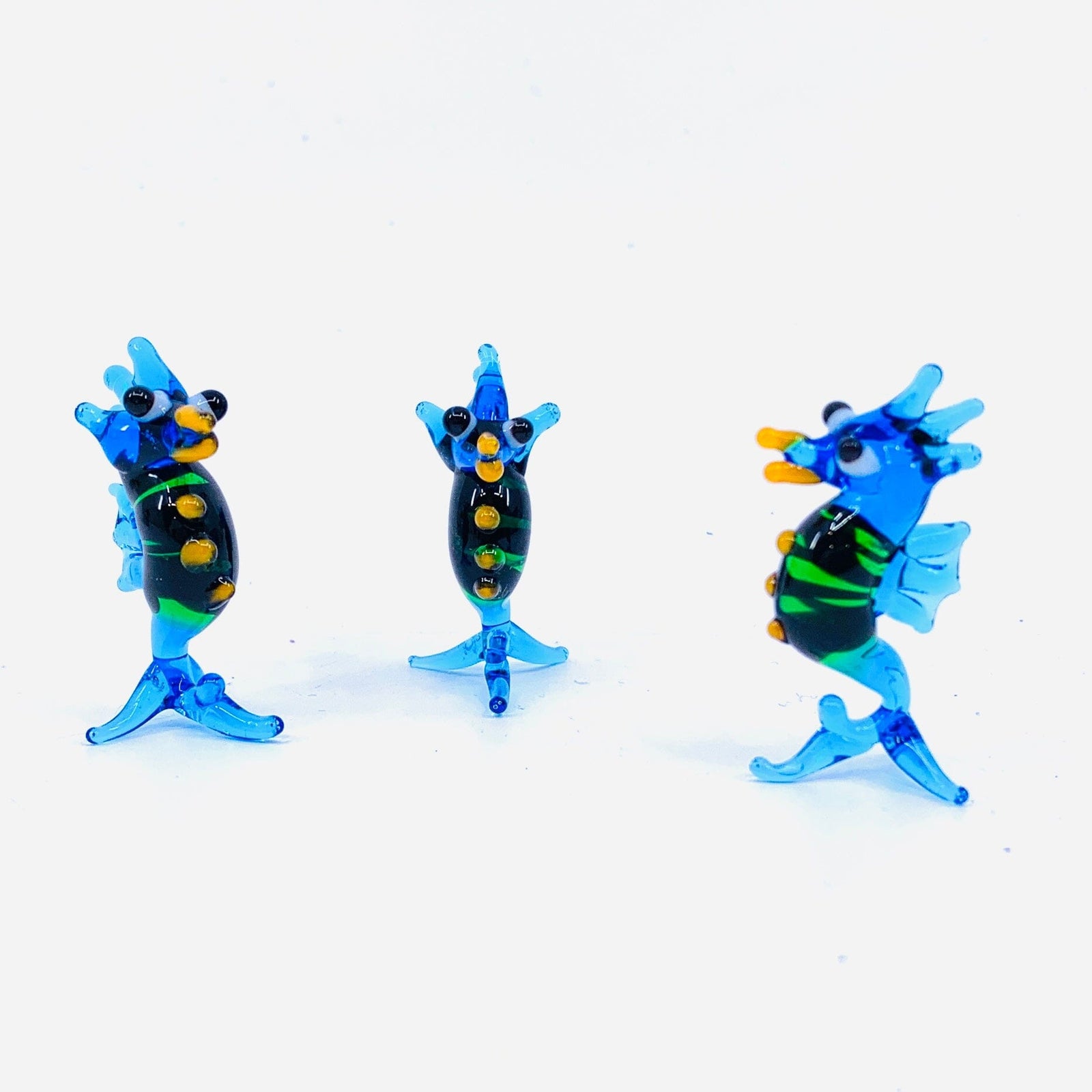 Tiny Glass Seahorse 311 Miniature GANZ 