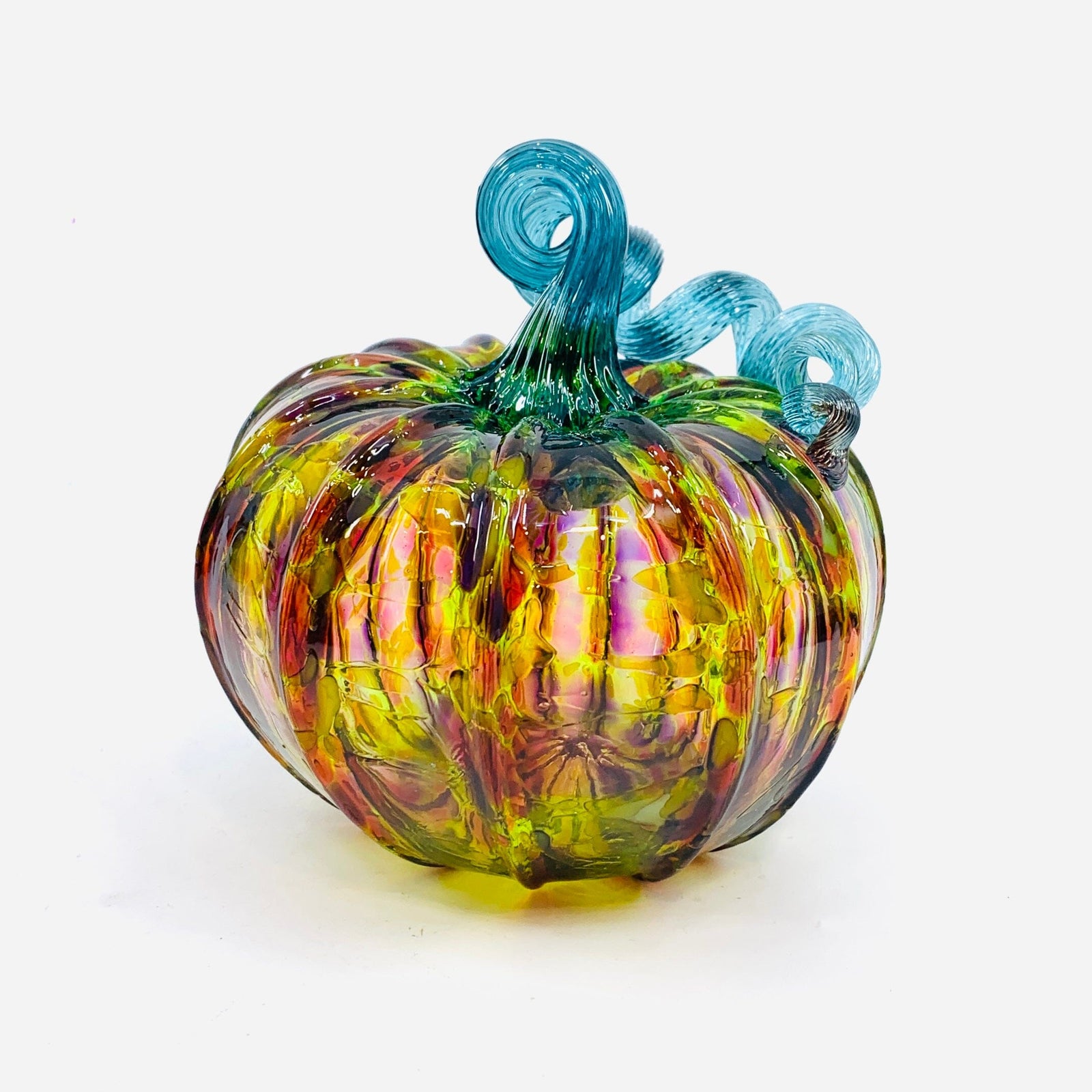 Daily Pumpkin 2545 Squat Gabby Luke Adams Glass Blowing Studio 
