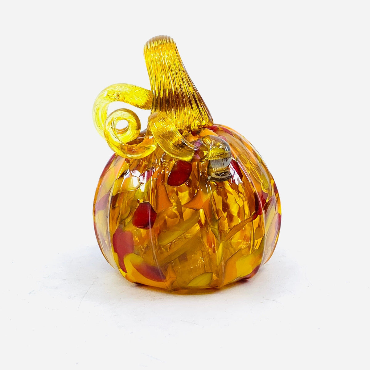 Daily Pumpkin 1566 Oops Mini Gabby Luke Adams Glass Blowing Studio 