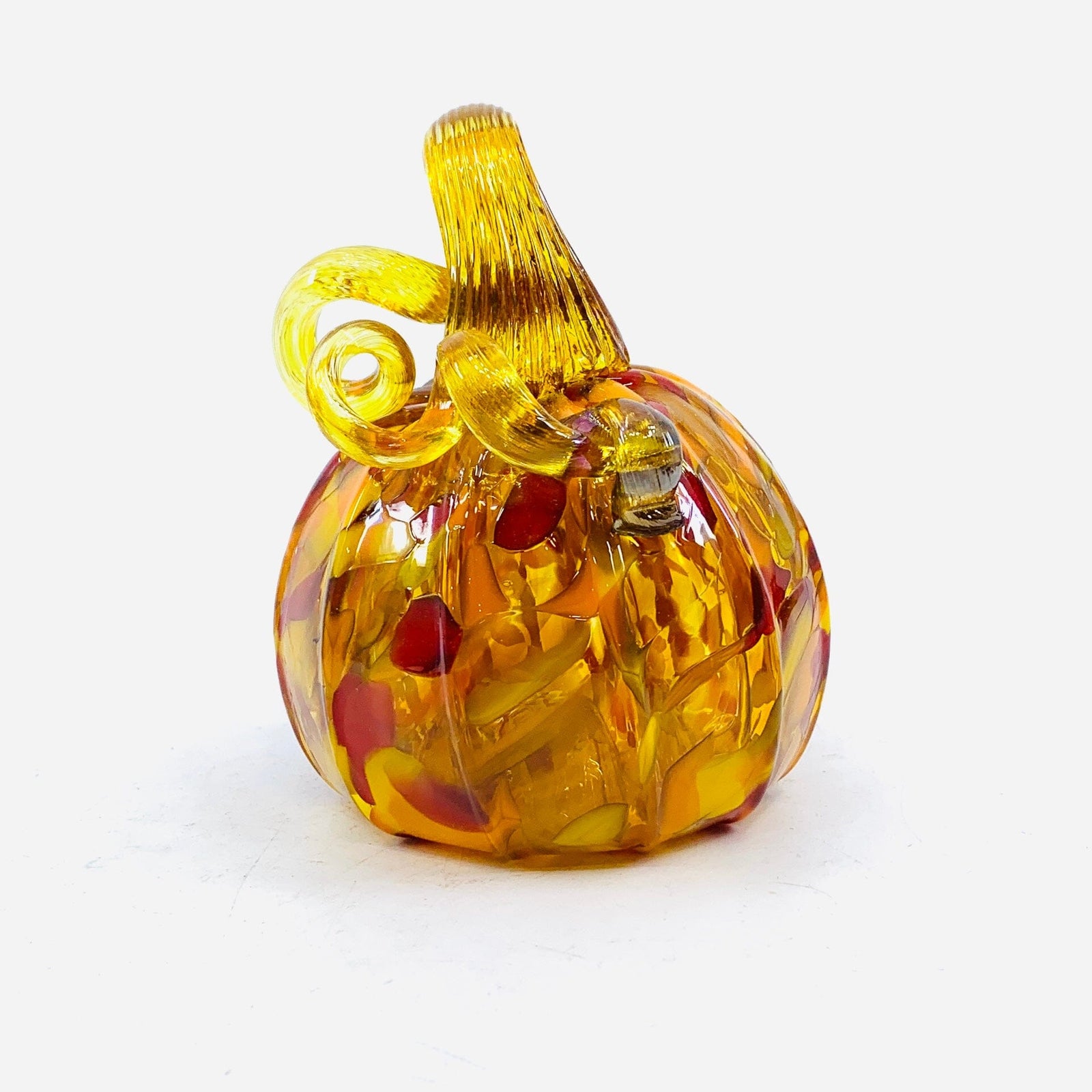 Daily Pumpkin 1566 Oops Mini Gabby Luke Adams Glass Blowing Studio 