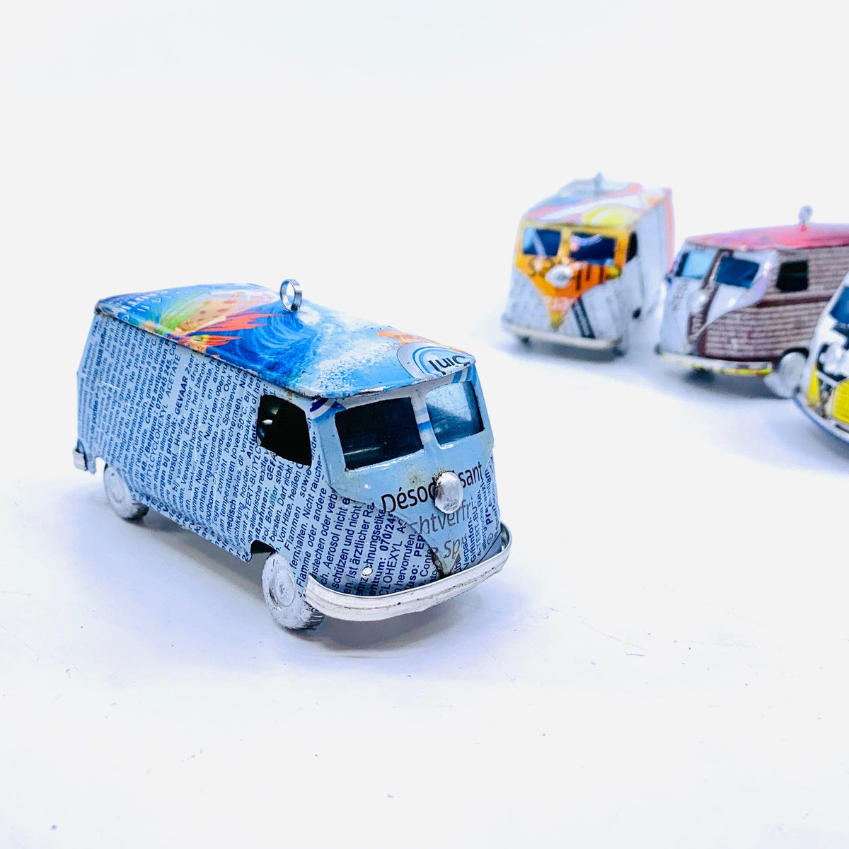 Recycled Tin VW Van
