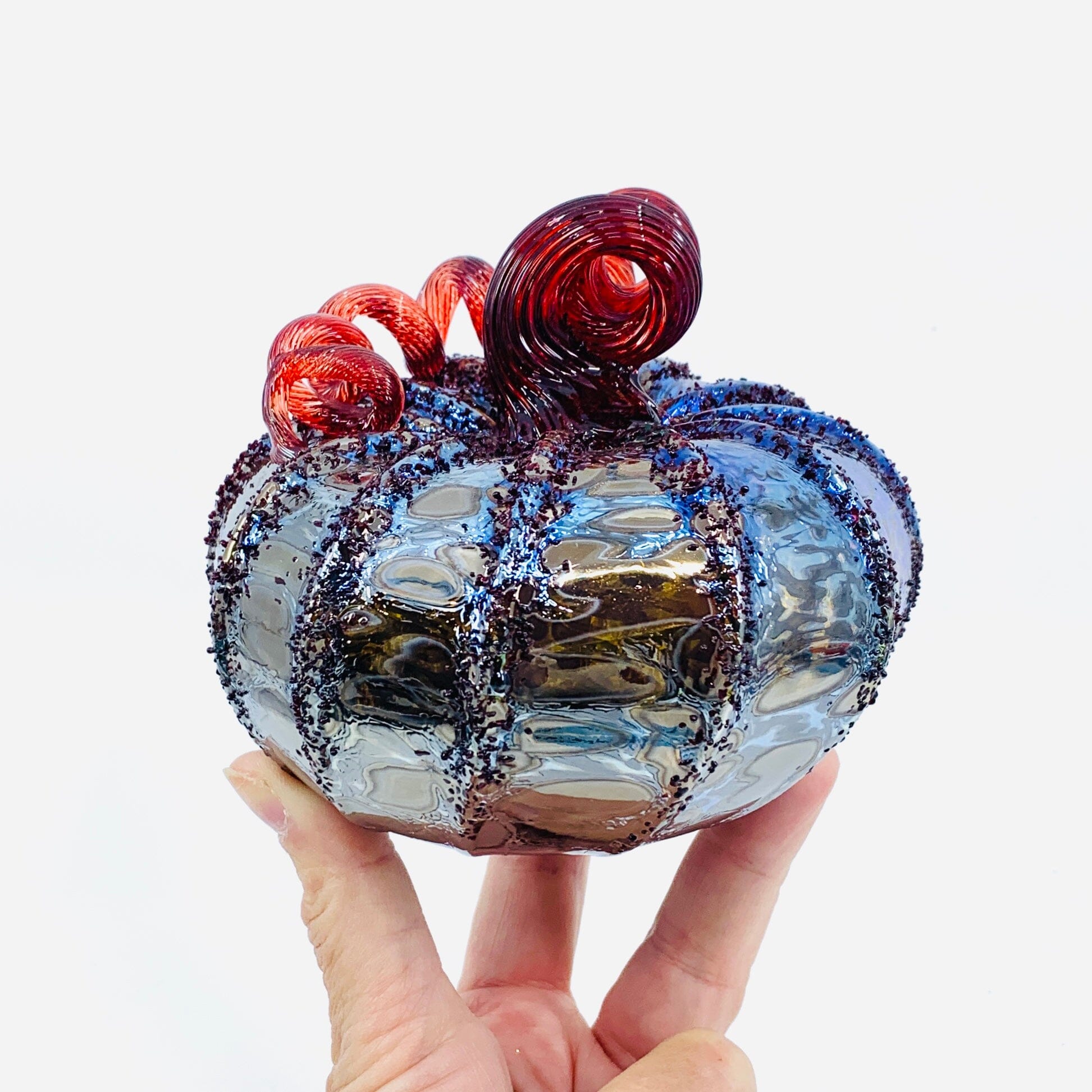 Daily Pumpkin 1758 Squat Gabby Luke Adams Glass Blowing Studio 