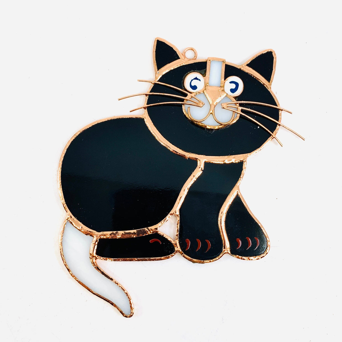 Stained Glass Suncatcher, Black Cat Decor Gift Essentials 