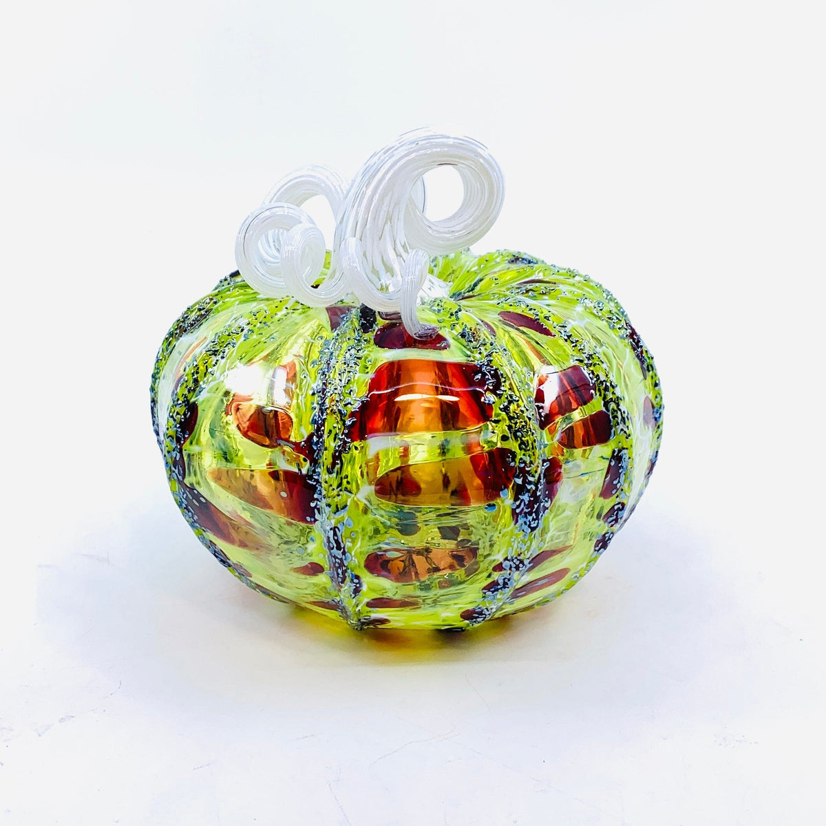 Daily Pumpkin 1161 Holiday Squat Gabby Luke Adams Glass Blowing Studio 