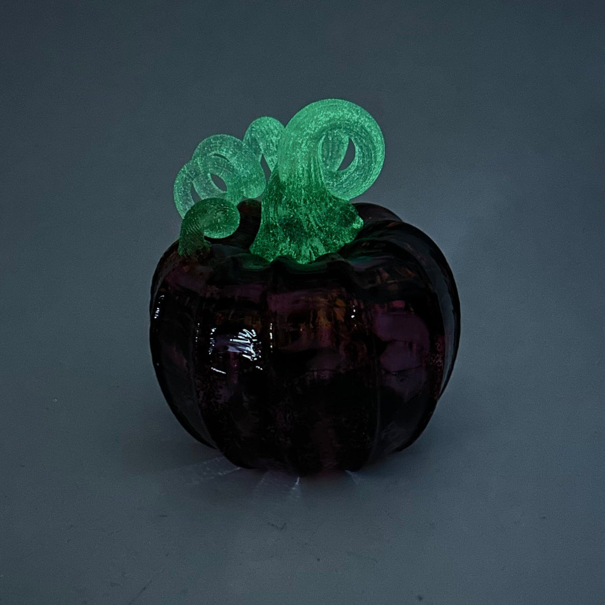 Daily Glow Pumpkin 1644 Mini Daily Pumpkin Luke Adams Glass Blowing Studio 