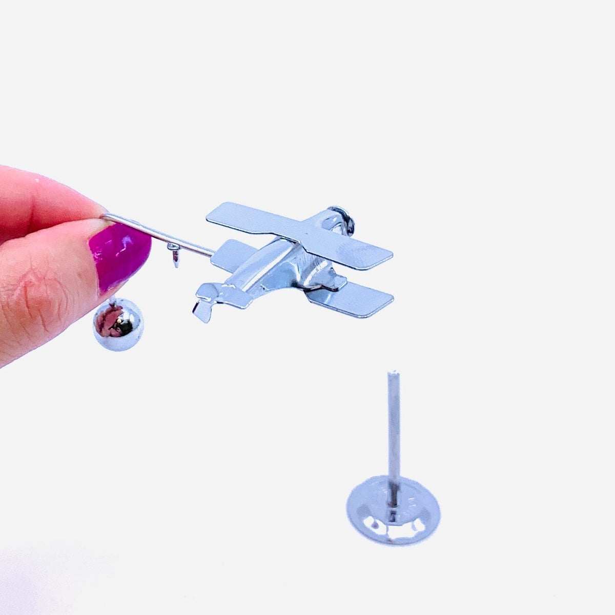 Kinetic Balance Figure 3, Airplane Miniature Golden Island INT&#39;L INC 