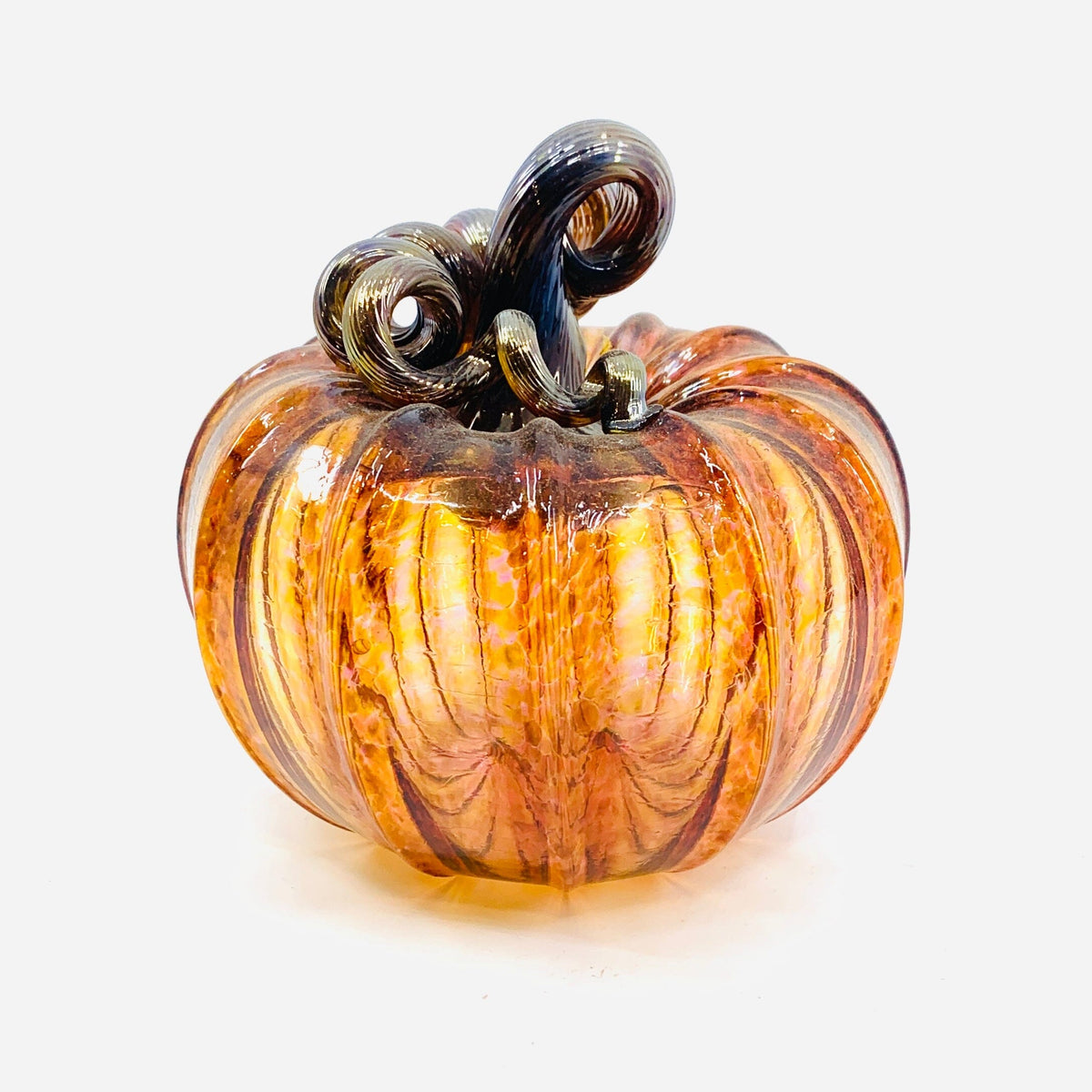 Daily Pumpkin 2328 Squat Gabby Luke Adams Glass Blowing Studio 