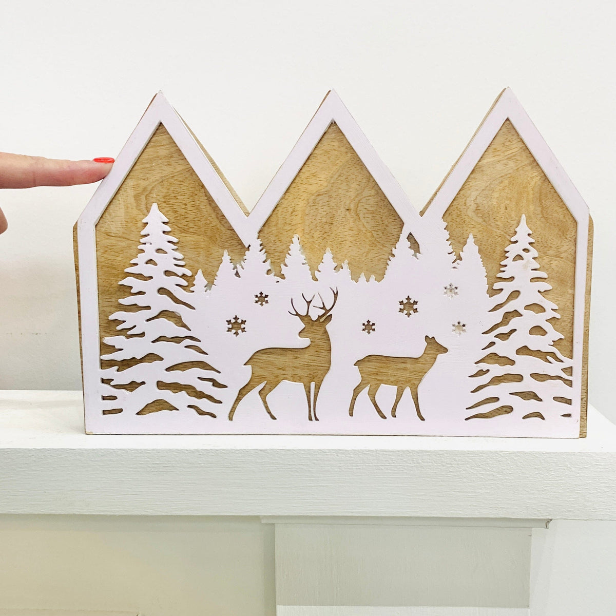 Wooden Woodland Landscape Décor Oak Street 