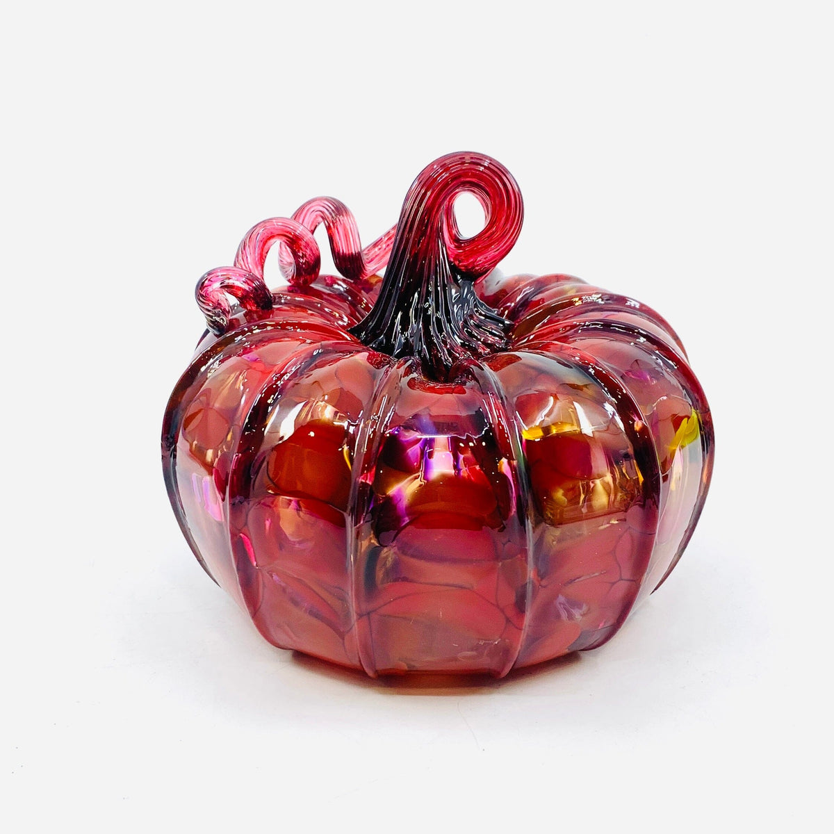 Daily Pumpkin 1810 Squat Gabby Luke Adams Glass Blowing Studio 