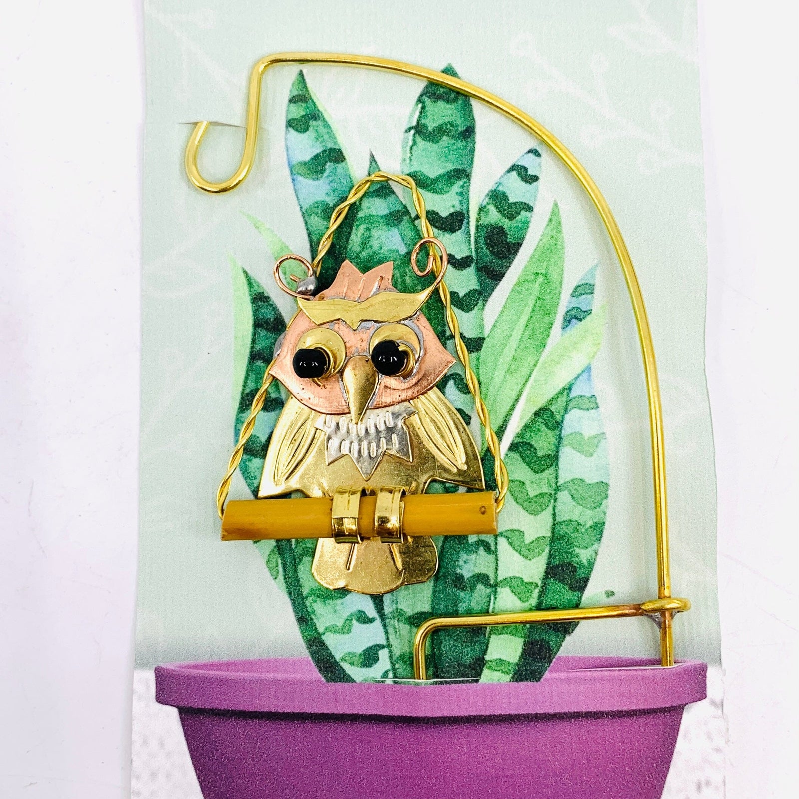Plant Hangers 11, Little Hoot Miniature Pilgrim Imports 
