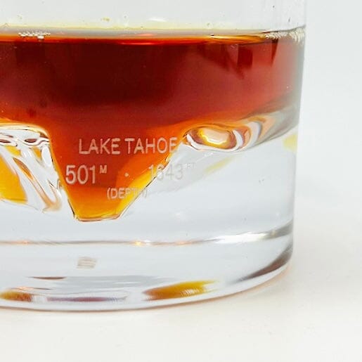 Lake Tahoe Whiskey Glass Set of 2 Decor DKK Brands 
