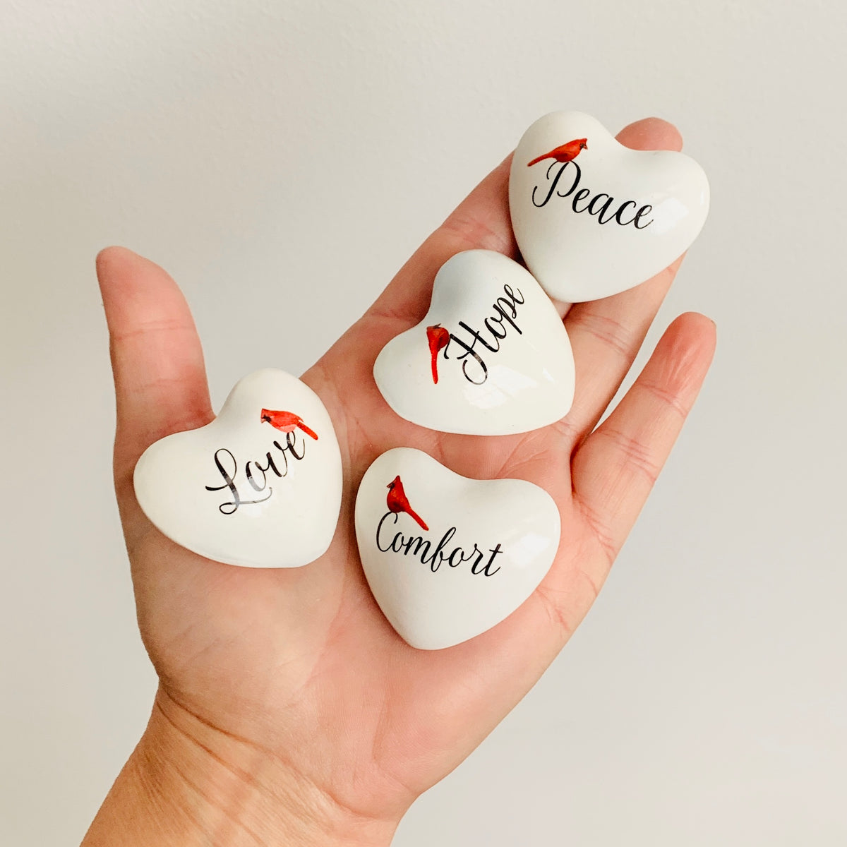 Cardinal Heart Chimes