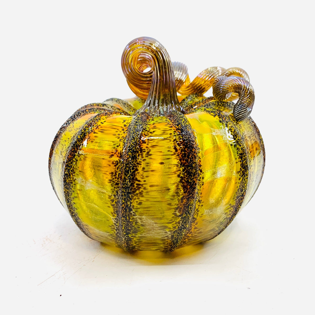 Daily Pumpkin 529 Fall Squat Daily Pumpkin Luke Adams Glass Blowing Studio 