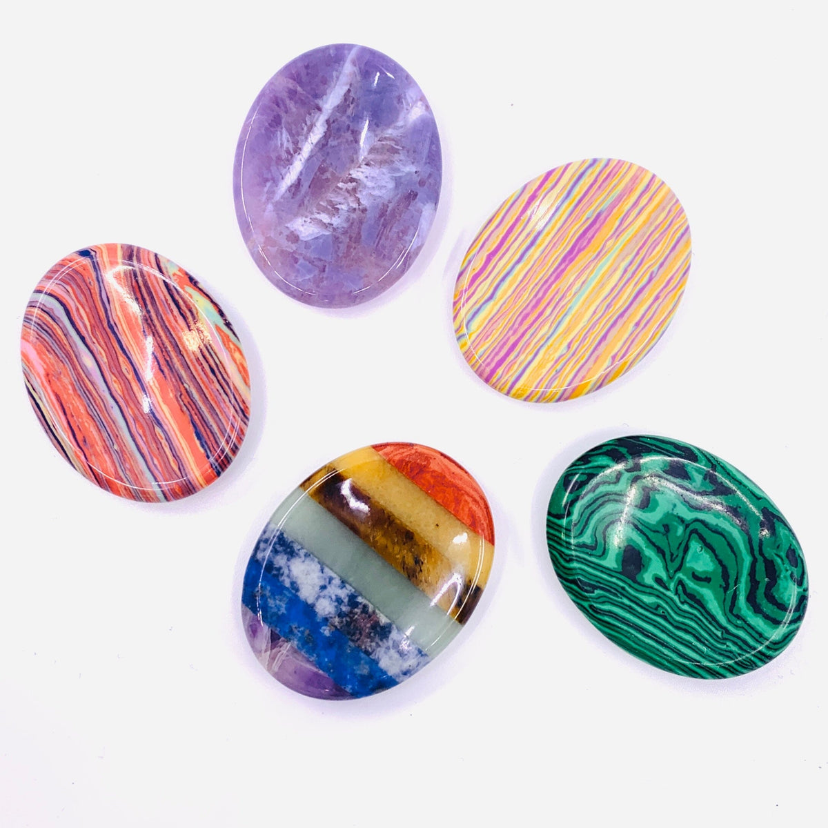 Chakra Soothing Stone Decor Earth&#39;s Elements 