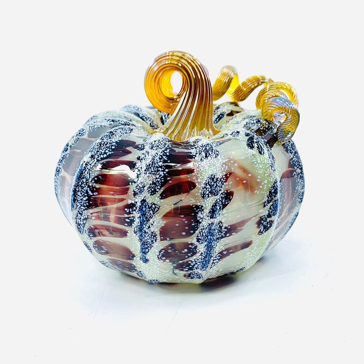 Daily Pumpkin 3816 Fall Squat Gabby Luke Adams Glass Blowing Studio 