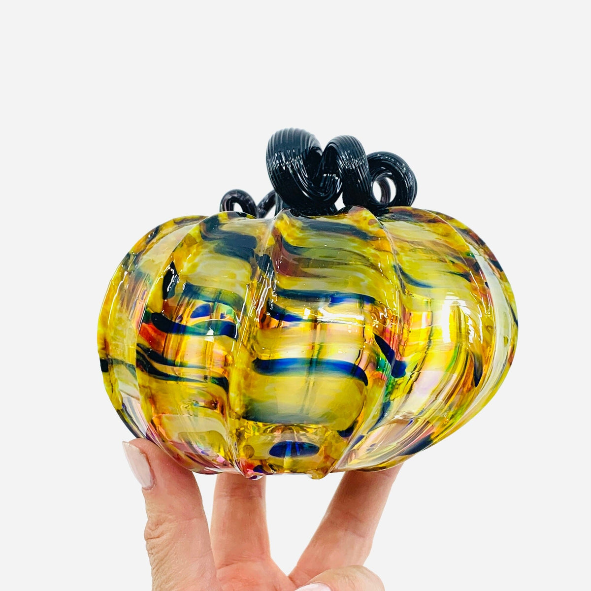 Daily Pumpkin 401 Fall Oops Squat Daily Pumpkin Luke Adams Glass Blowing Studio 