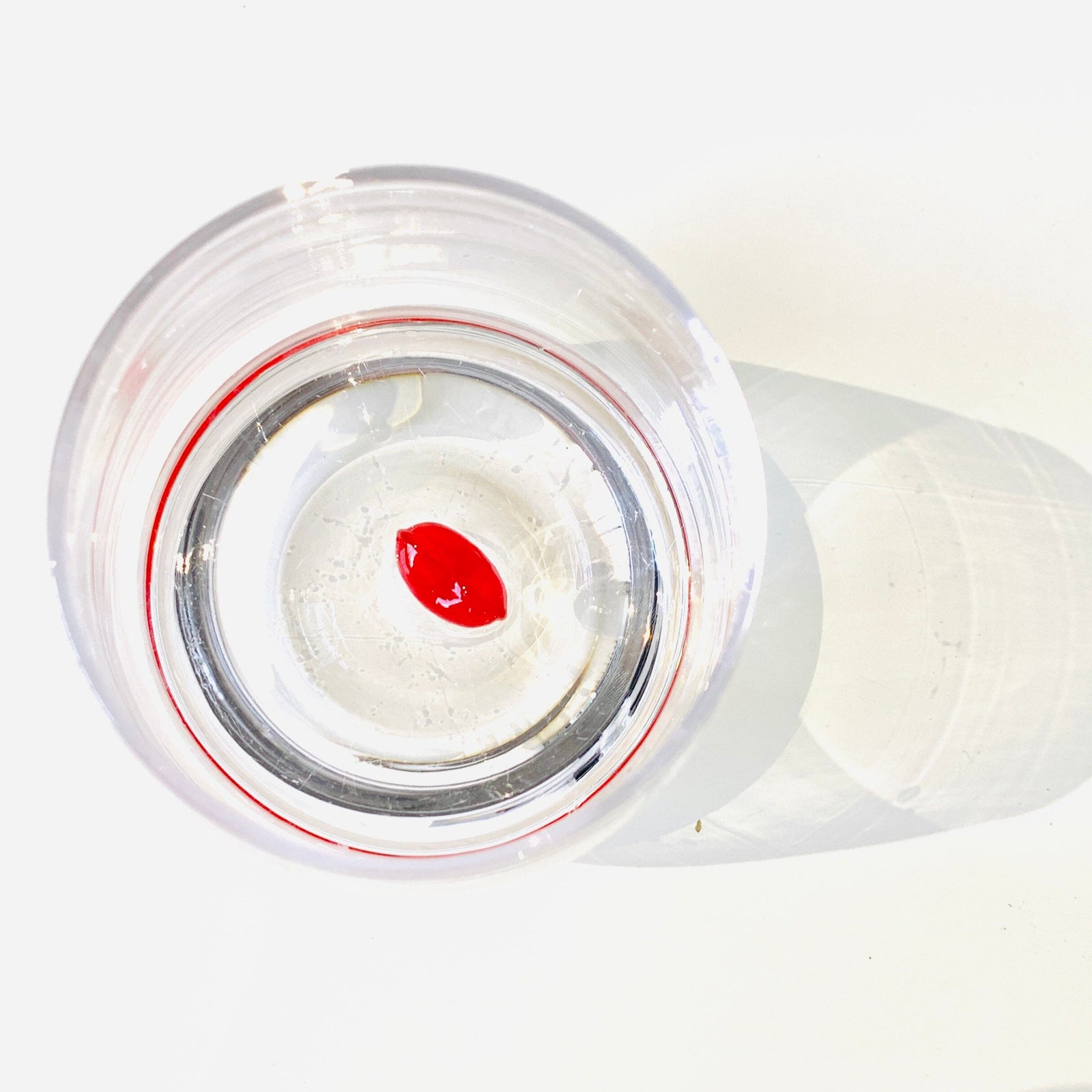 Tiny Animal Large Pour Wine Glass, Heart Decor Creative Co-Op 