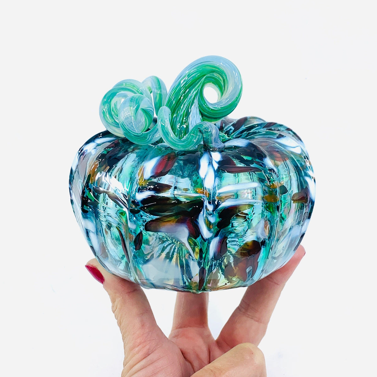 Daily Pumpkin 1890 Holiday Squat Gabby Luke Adams Glass Blowing Studio 