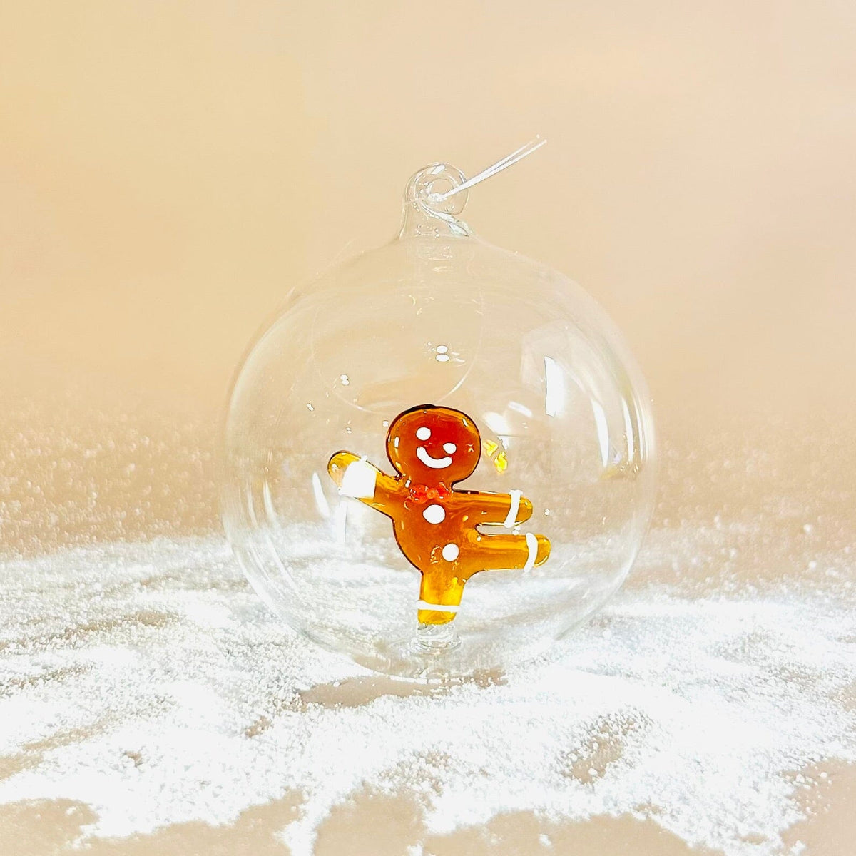 Glass Icon Ornament, Hello Gingerbread ICHENDORF 