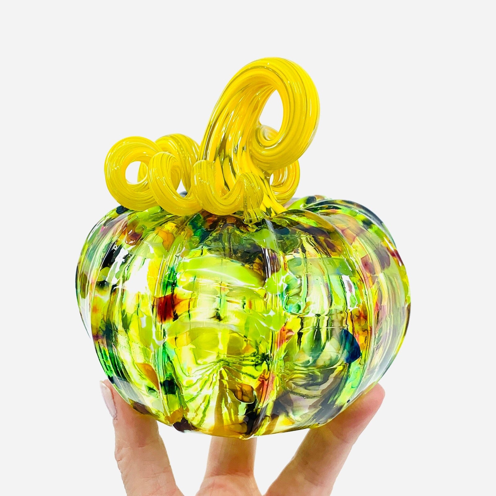 Daily Pumpkin 3775 Squat Gabby Luke Adams Glass Blowing Studio 