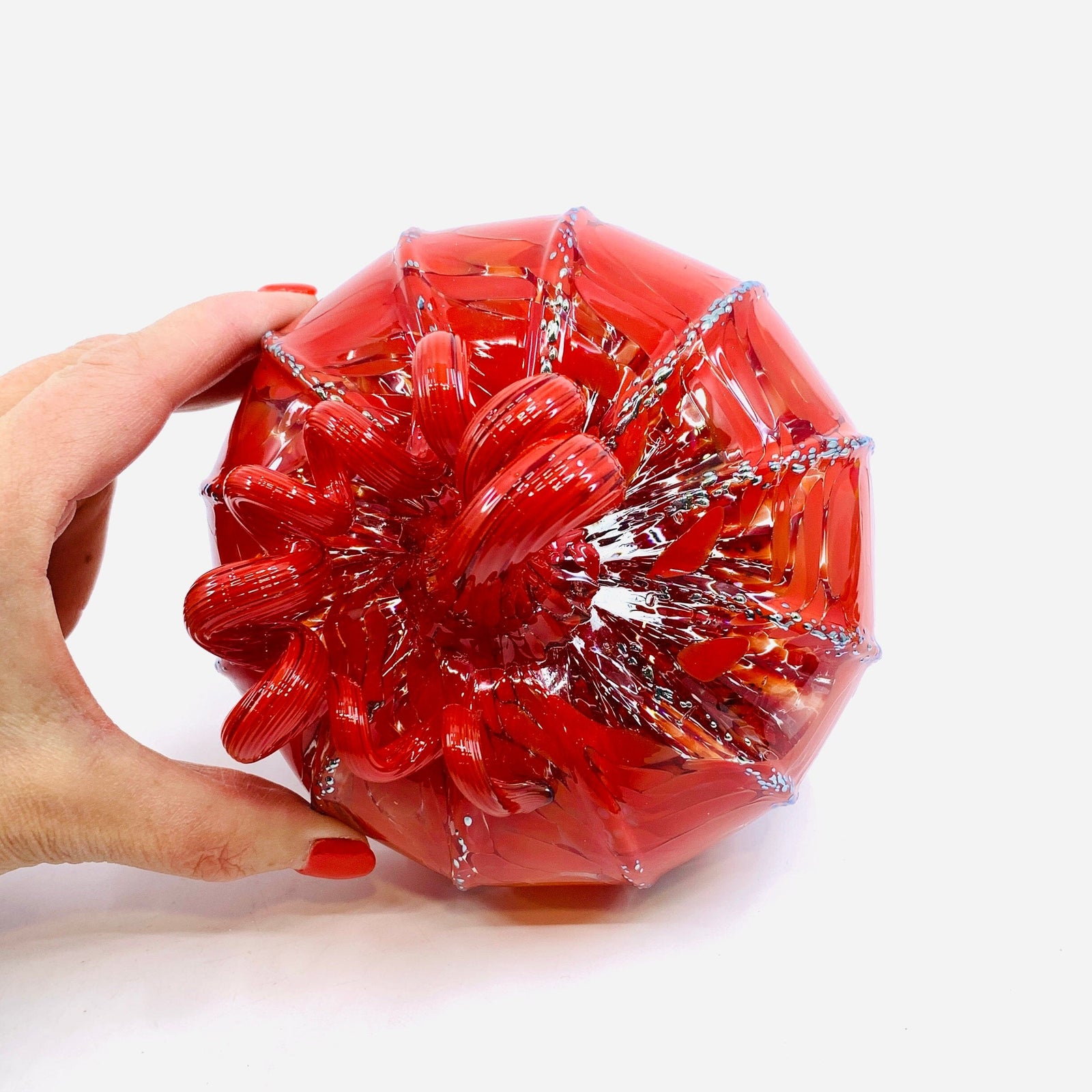 Daily Pumpkin 730 Holiday Squat Gabby Luke Adams Glass Blowing Studio 