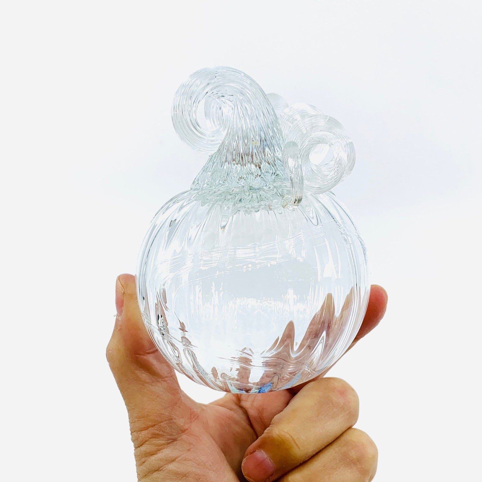 Daily Pumpkin 1345 Mini Gabby Luke Adams Glass Blowing Studio 