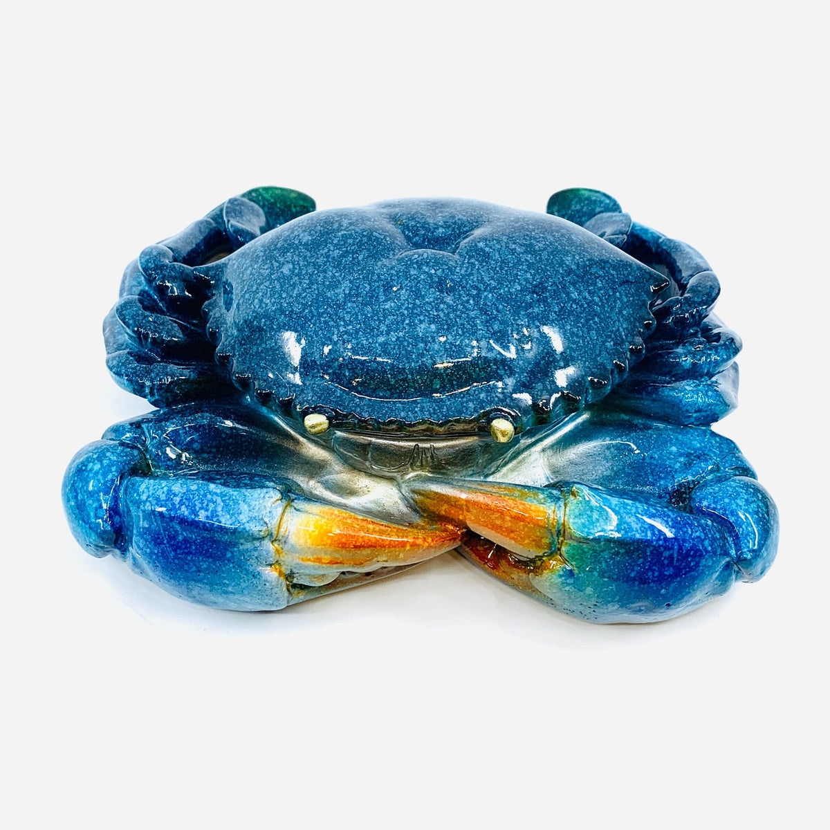 Blue Crab Trinket Box Decor Chesapeake Bay 