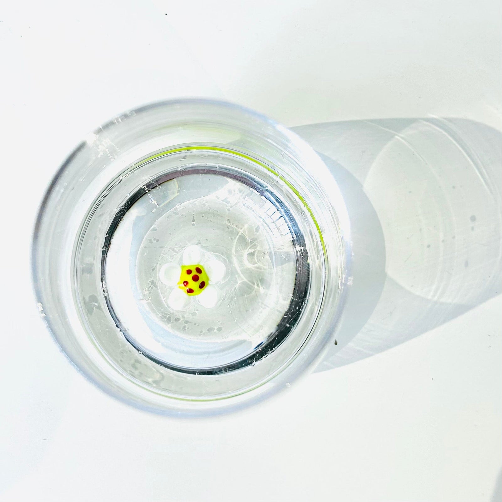 Tiny Animal Large Pour Wine Glass, Flower Decor Creative Co-Op 