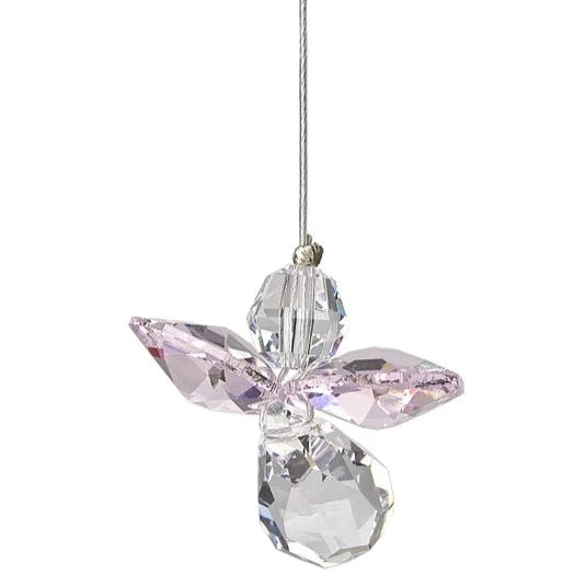 Crystal Fantasy Guardian Angel Suncatcher, Rose 28 Woodstock Chimes 