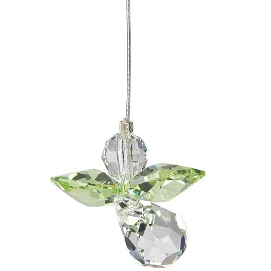 Crystal Fantasy Guardian Angel Suncatcher, Peridot 27 Woodstock Chimes 