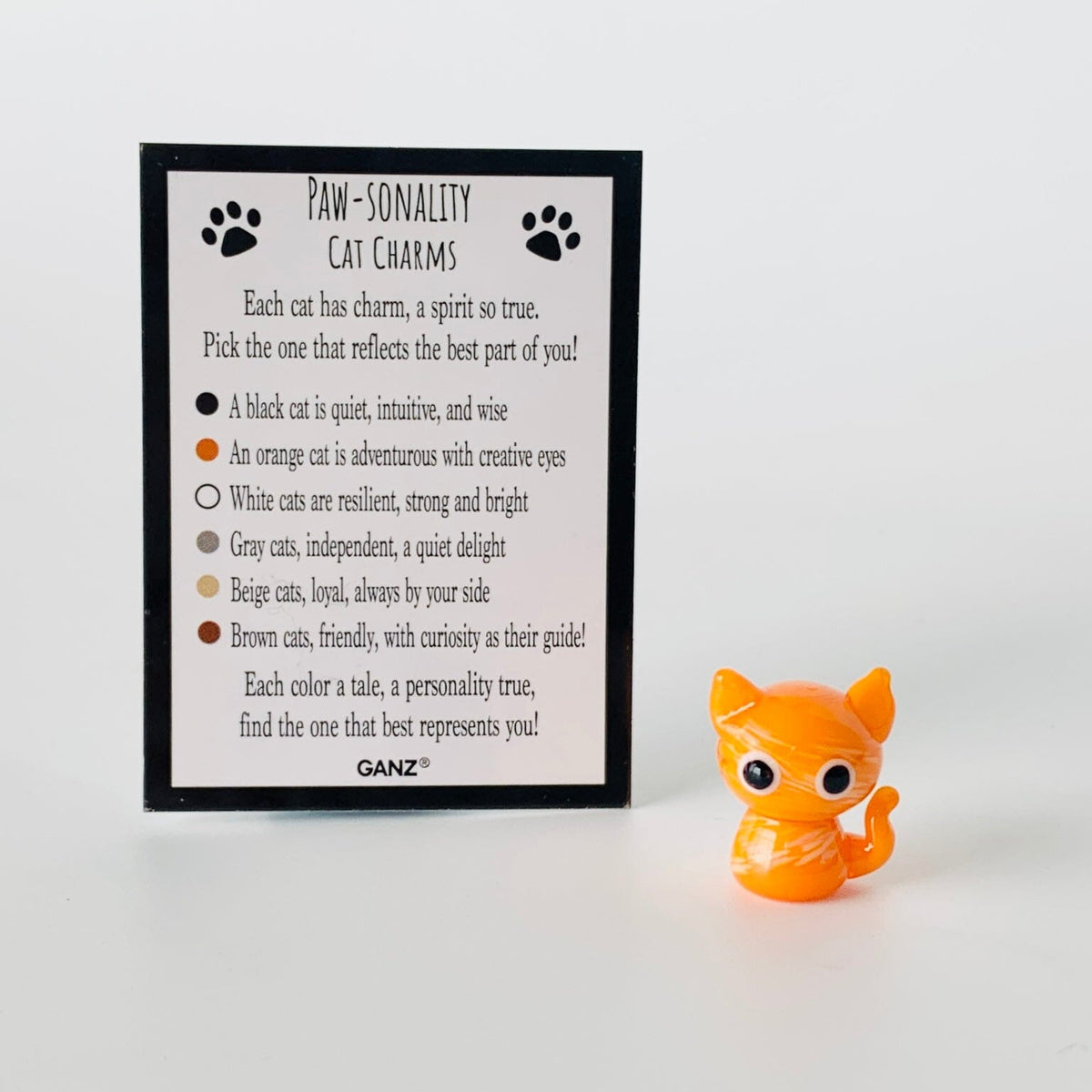 Paw - Sonality Charm - PT189 GANZ Orange 