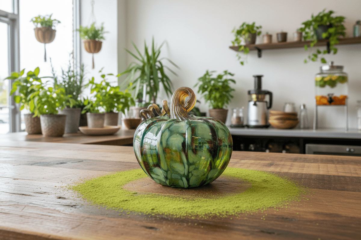 Matcha Squat Inspo Luke Adams Glass Blowing Studio 