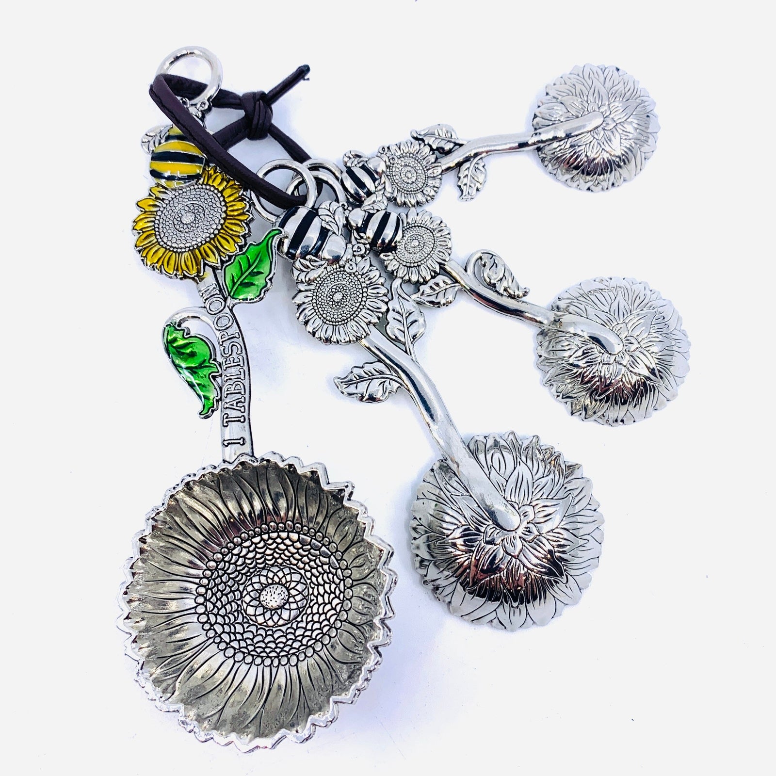 Measuring Spoons, Sunflowers Miniature GANZ 