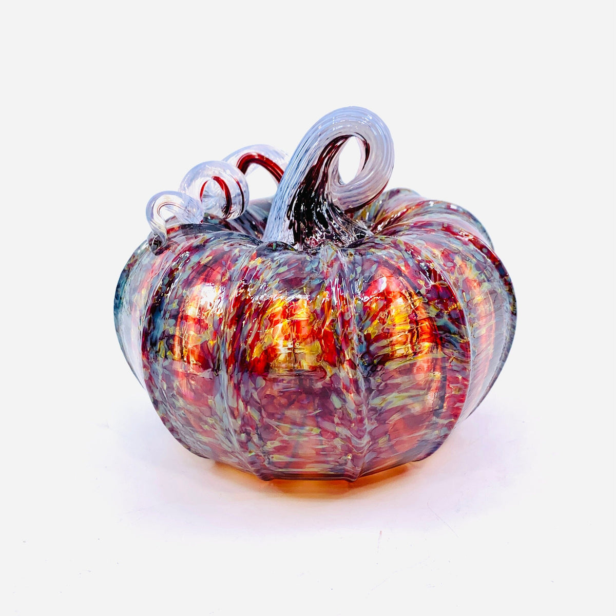 Daily Pumpkin 1153 Holiday Squat Gabby Luke Adams Glass Blowing Studio 