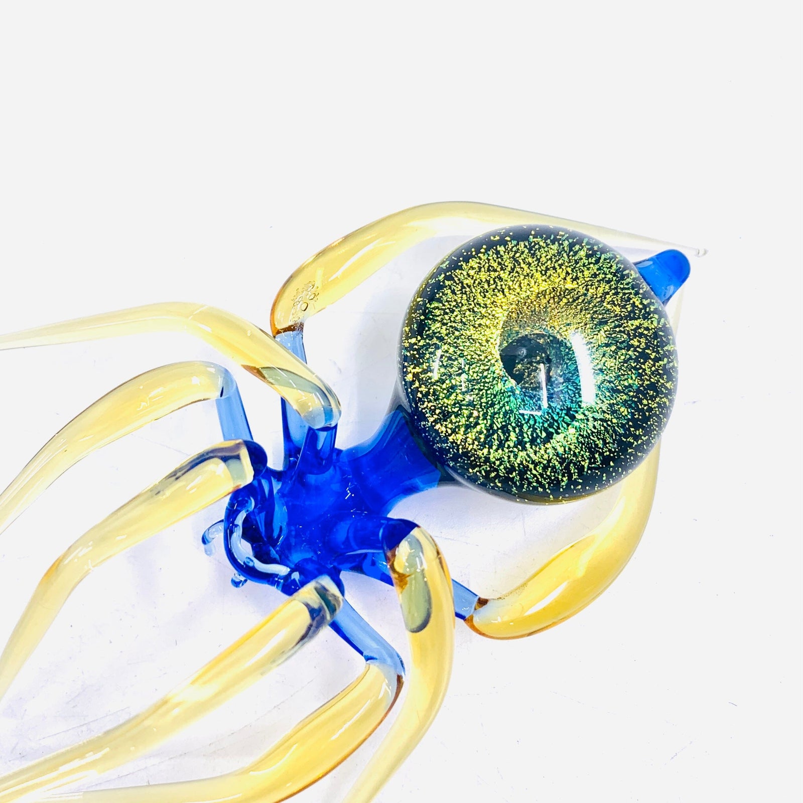 Glass Galaxy Spider Ornament, 26 Ornament WGK Glass Art Inc 