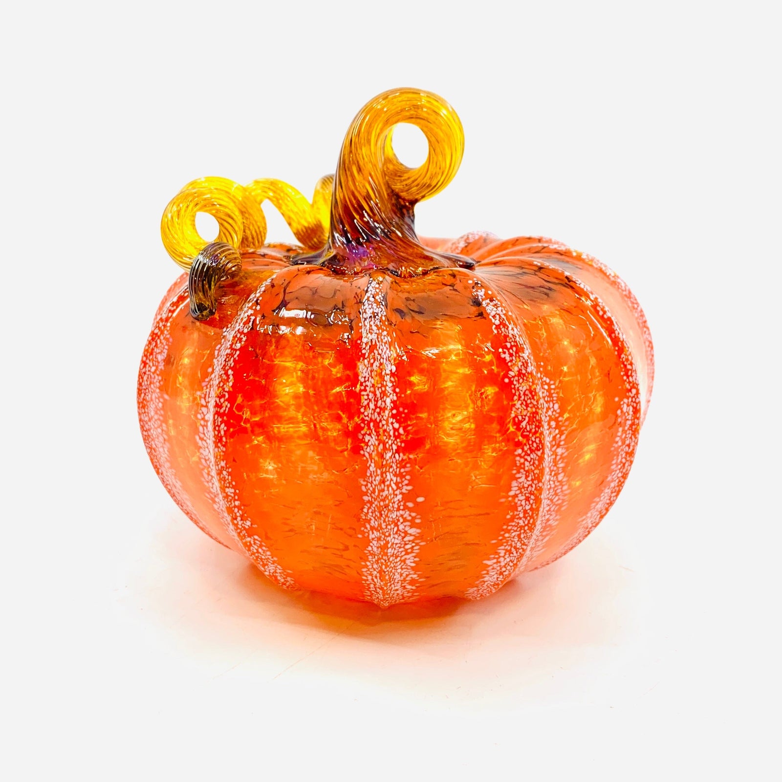 Daily Pumpkin 3680 Fall Squat Gabby Luke Adams Glass Blowing Studio 