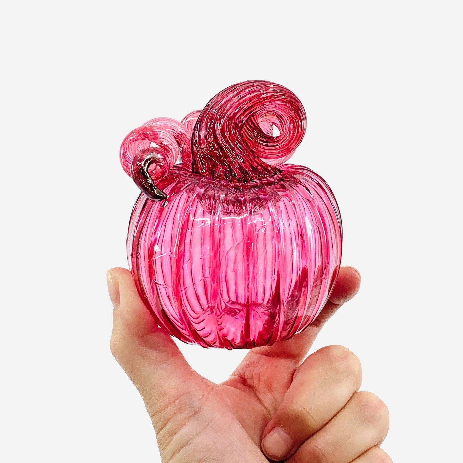 Daily Pumpkin 2046 Mini Gabby Luke Adams Glass Blowing Studio 