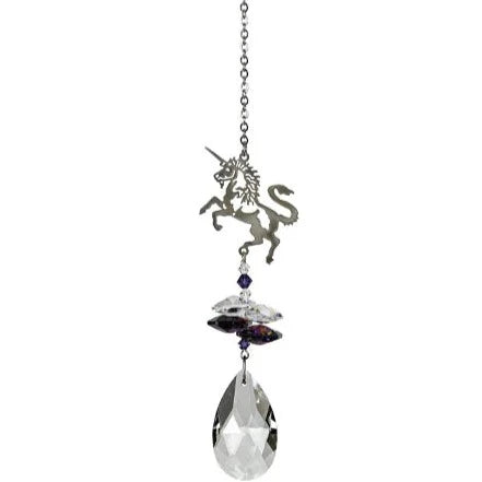Crystal Fantasy Unicorn Suncatcher, 19 Woodstock Chimes 