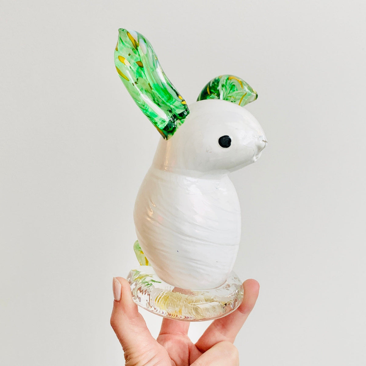 Daily Bunny 271 - Fern Gabby Luke Adams Glass Blowing Studio 