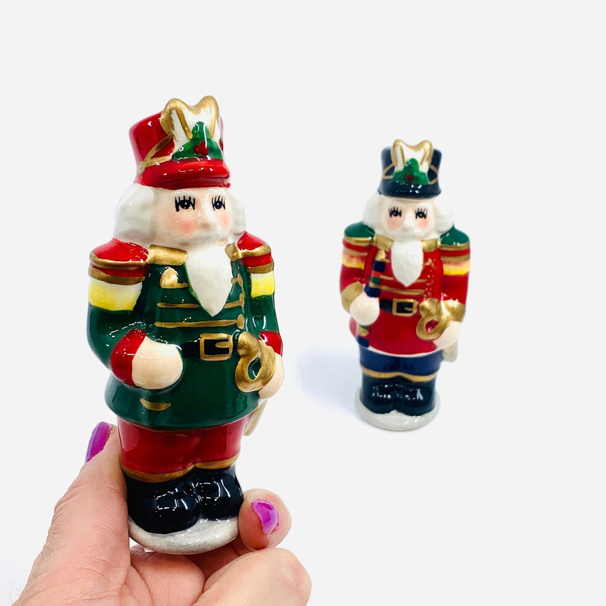 Nutracker Salt and Pepper Shakers COSMOS 