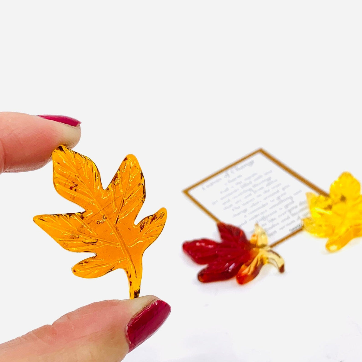 Leaves of Change Charm - PT 142 GANZ 