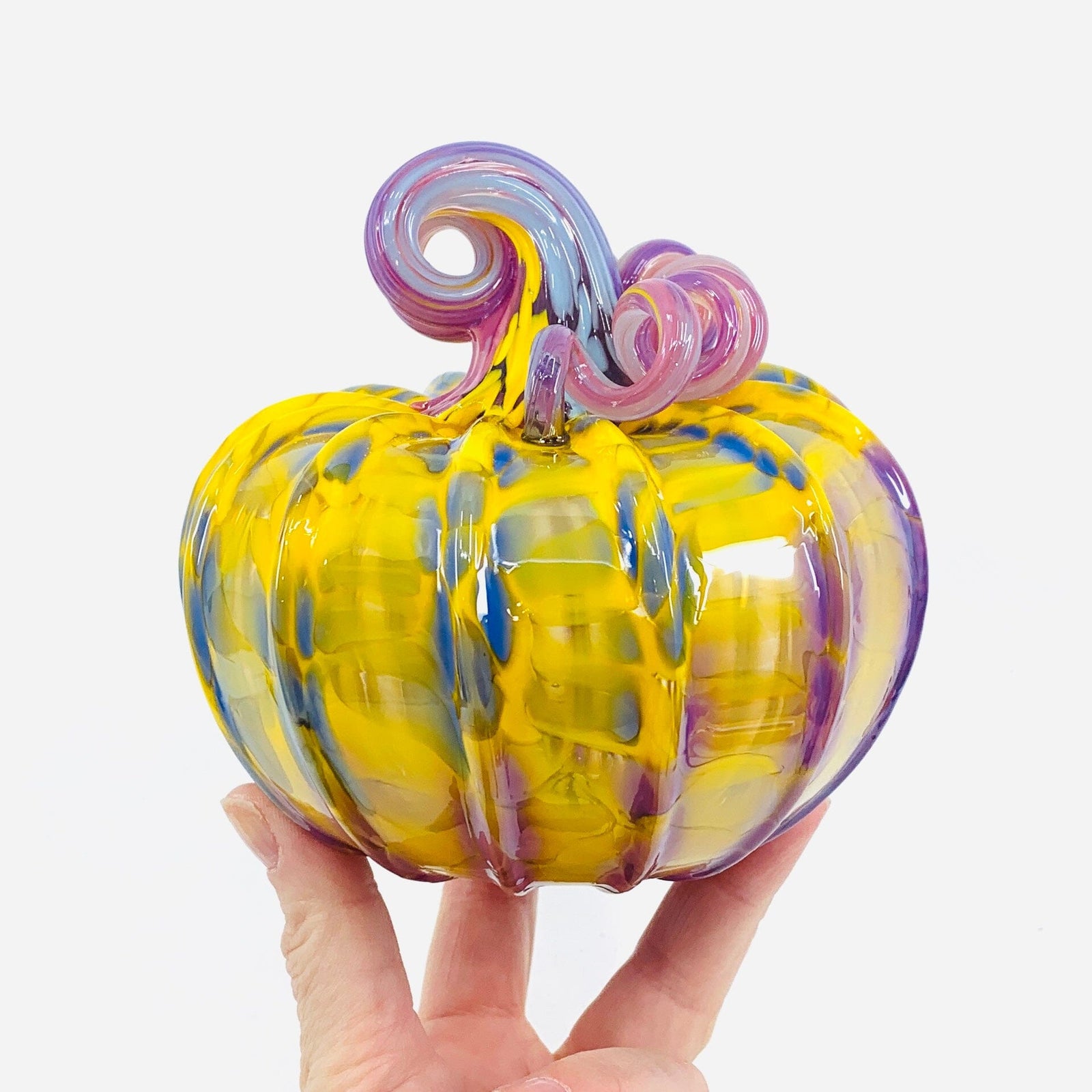 Daily Pumpkin 3238 Squat Gabby Luke Adams Glass Blowing Studio 