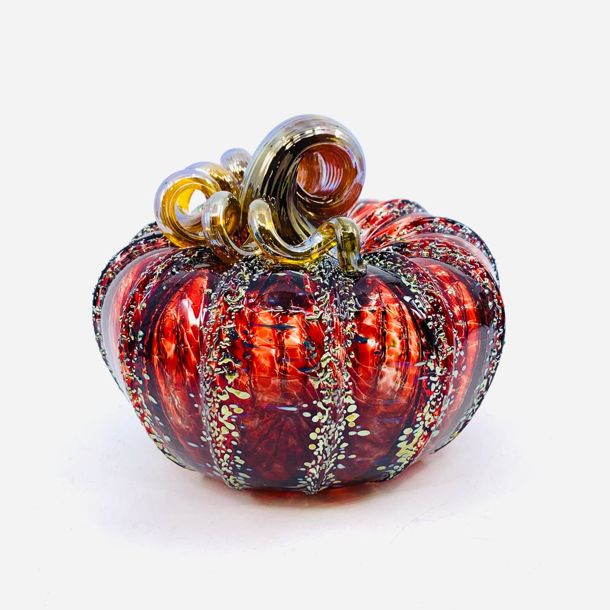 Daily Pumpkin 1754 Squat Gabby Luke Adams Glass Blowing Studio 
