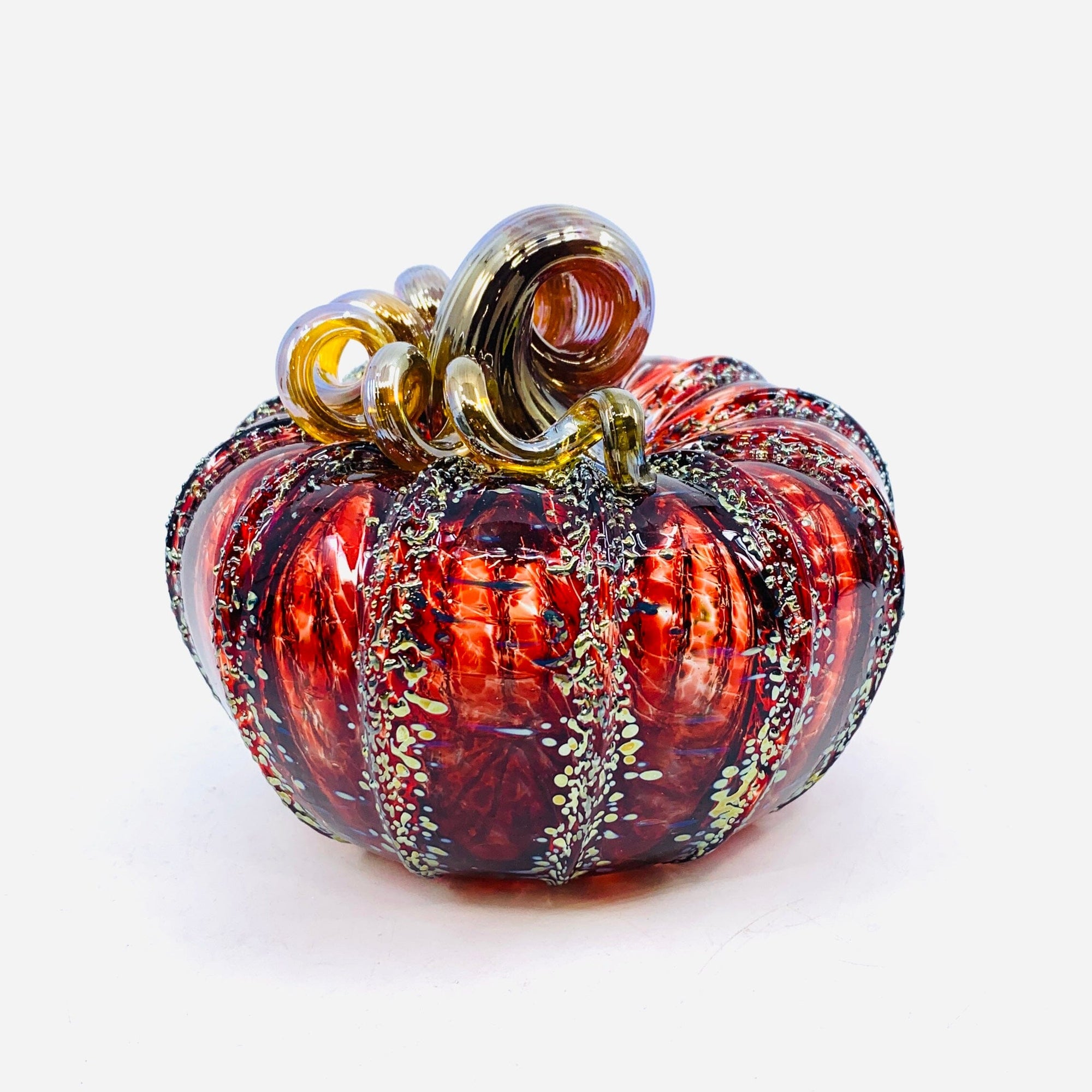 Daily Pumpkin 1754 Squat Gabby Luke Adams Glass Blowing Studio 