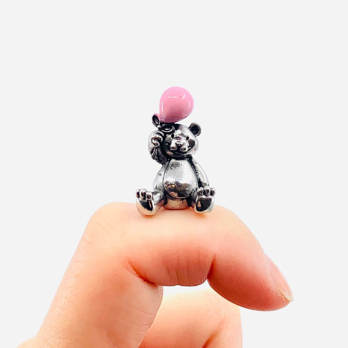 The Hang in There Bear Charm PT165 Miniature GANZ 