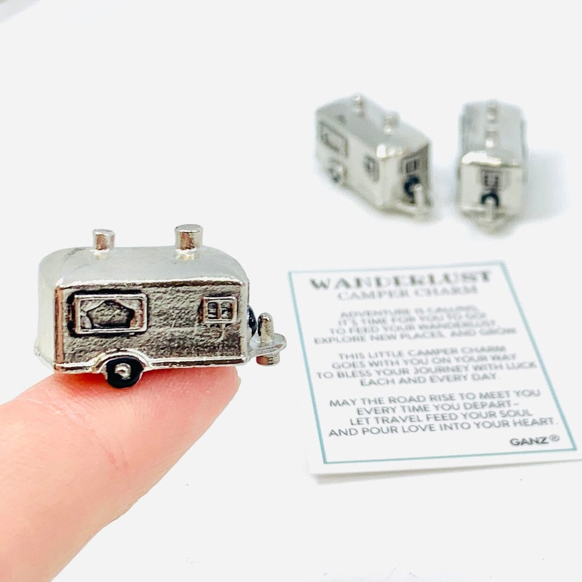 Wanderlust Camper Charm - PT51 GANZ 
