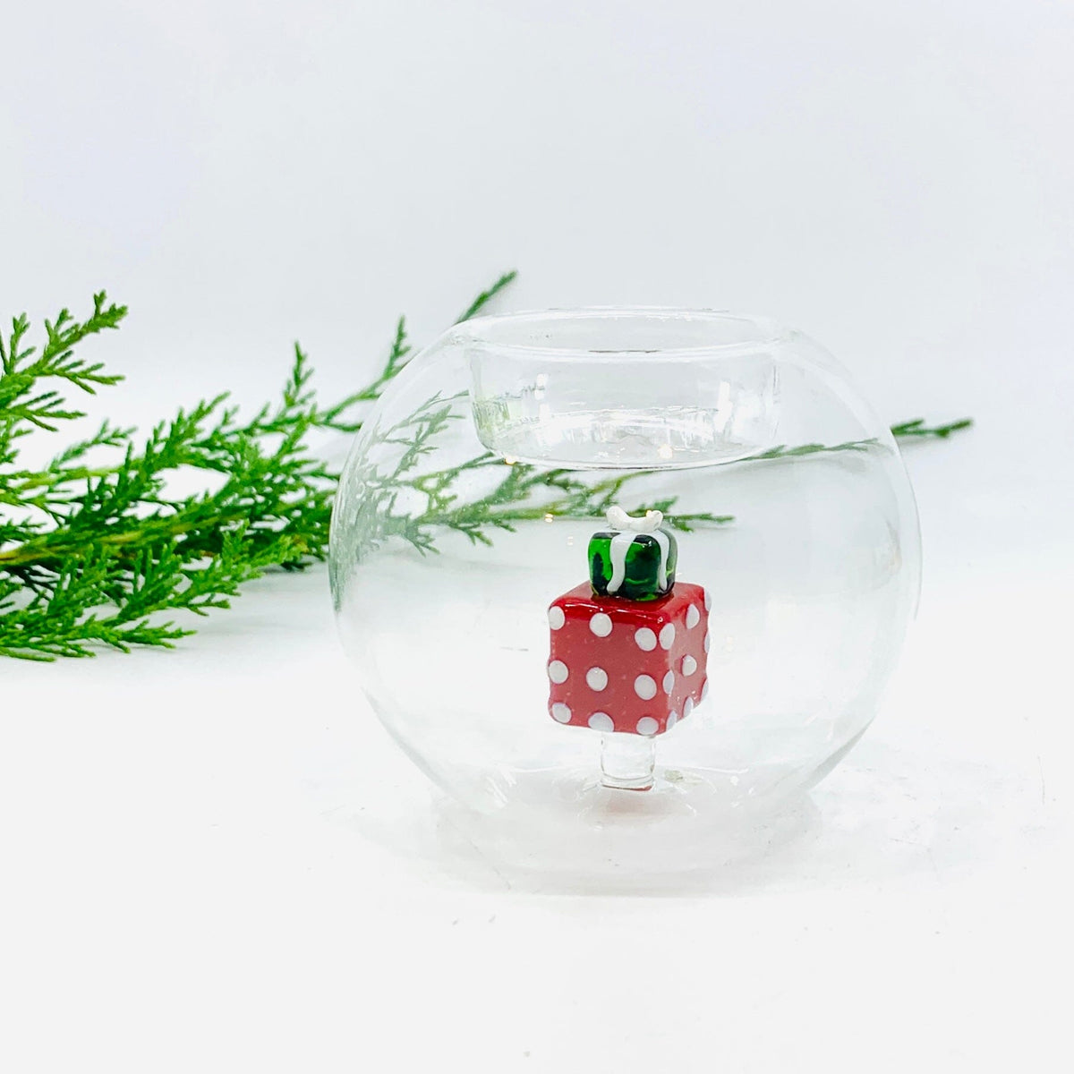 Globe Tealight Holder, Gift Decor Tag 